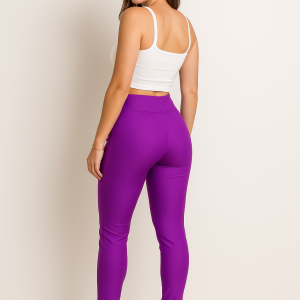 pantalón prada con botones forrados – fucsia