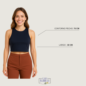 top básico corte recto